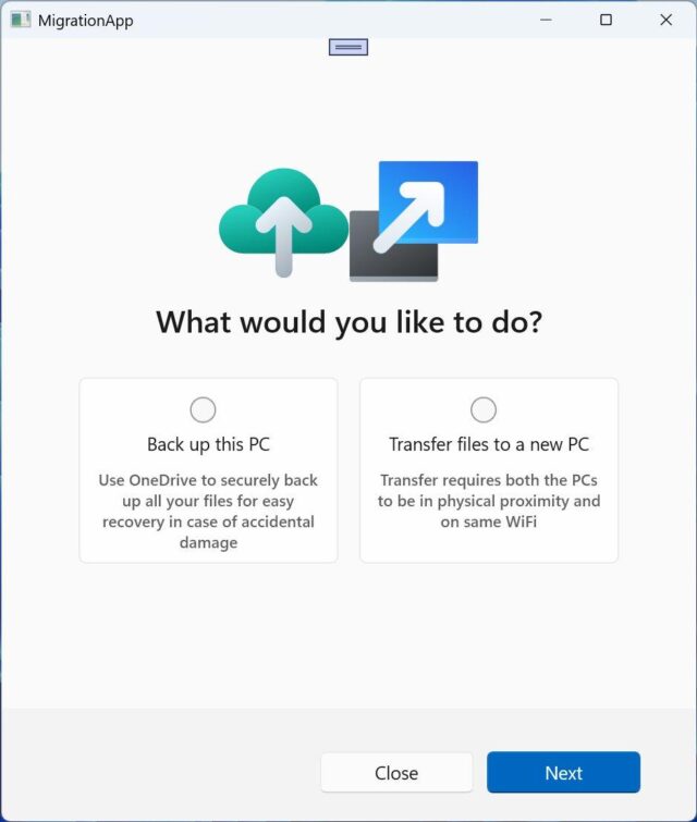 Microsoft is Working on A New PC Migration App For Windows 11