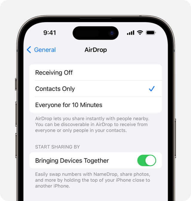 Use AirDrop on Your iPhone or iPad